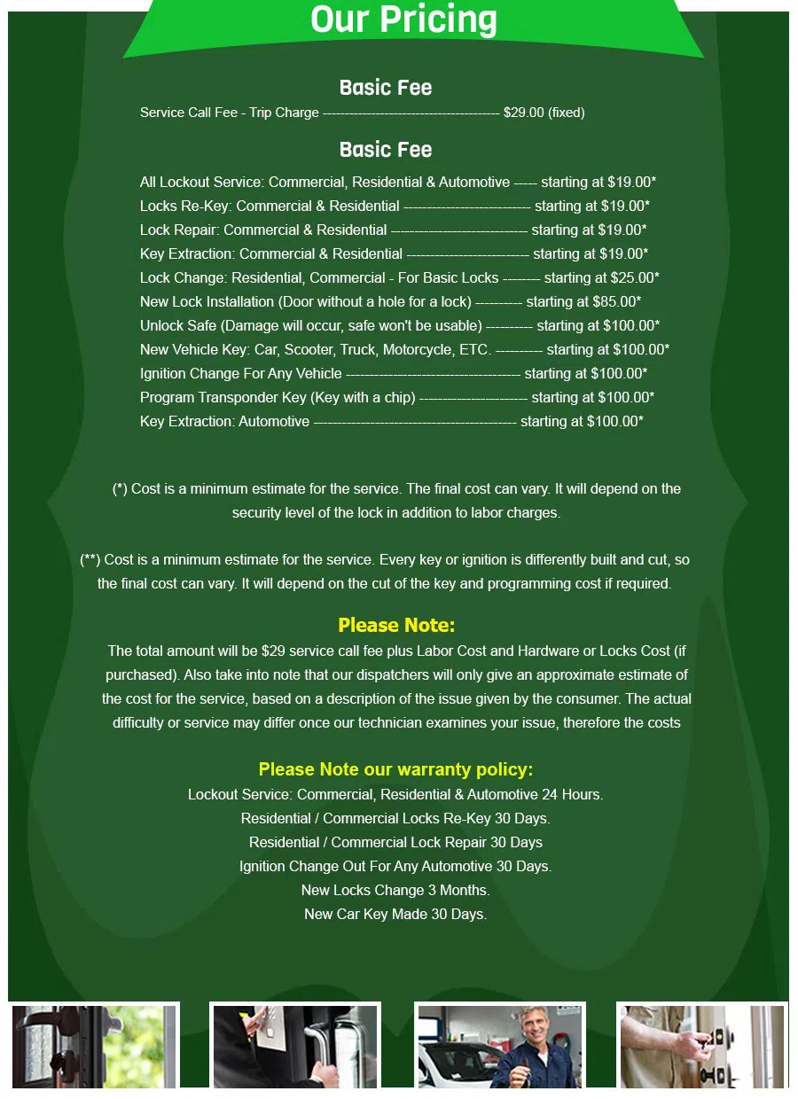 All Day Locksmith Service Los Angeles, CA 310-736-9665